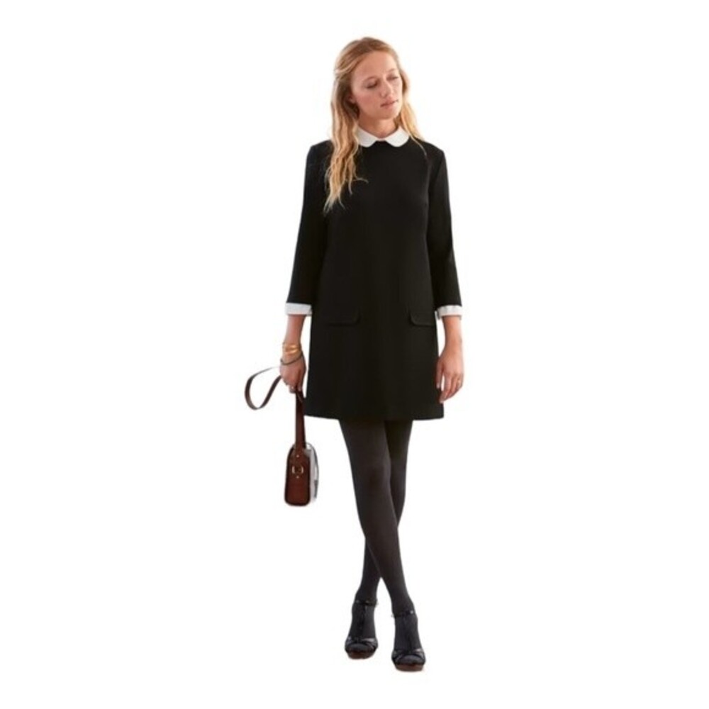 NWOT Sezane Indie Dress Black Size 34 US2